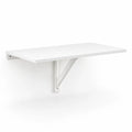 Table murale pliante blanche 100 x 60 cm